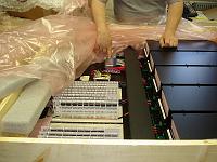  Electronics destined for the organ console