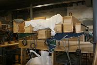  Bass offset wind chests, sitting on the main Recit wind chest