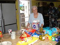  Barbara Vydro of Church on the Green in the kitchen.