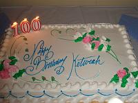  The birthday cake