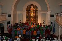  The Chapel Choir, viewed from our choir loft.